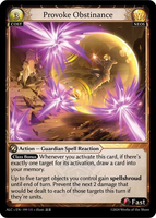 GATCG-ALC-EN-199-SR Provoke Obstinance