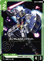 GCG-GD03-031 C Gundam AGE-1 Flat