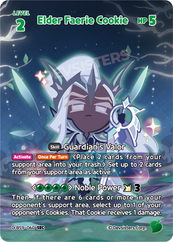 CRB-BS9-060 SEC Elder Faerie Cookie