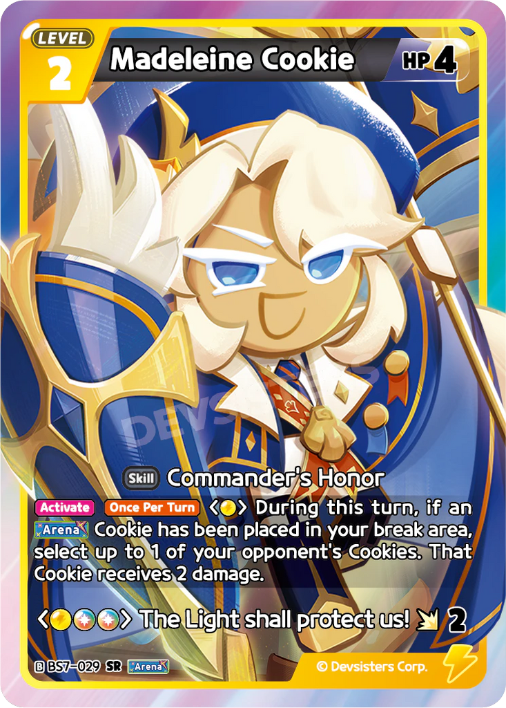 CRB-BS7-029 SR Madeleine Cookie