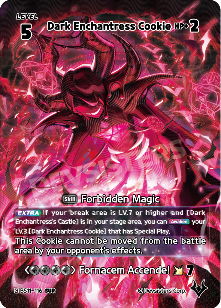 CRB-BS11-116 SUR Dark Enchantress Cookie