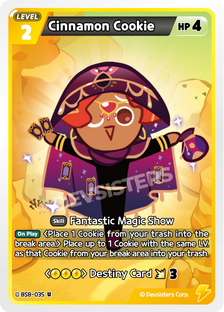 CRB-BS8-035 U Cinnamon Cookie