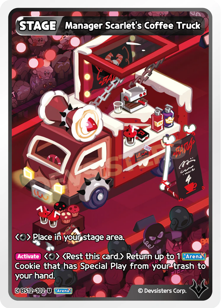 CRB-BS12-102 U Manager Scarlet's Coffee Truck