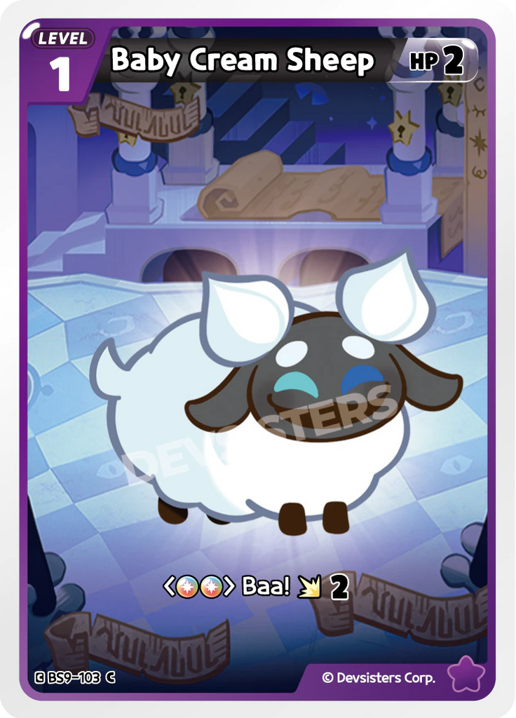 CRB-BS9-103 C Baby Cream Sheep
