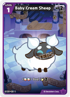CRB-BS9-103 C Baby Cream Sheep