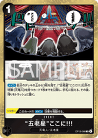 OPCG-OP13-096 R The Five Elders Are at Your Service!!!