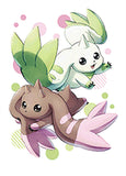 Digimon Card Game - Terriermon & Lopmon Sleeves