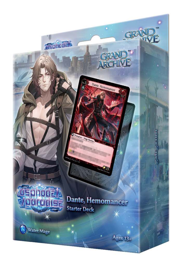 Grand Archive TCG - [PRD] .asphodel/paradise: Dante, Hemomancer Starter Deck