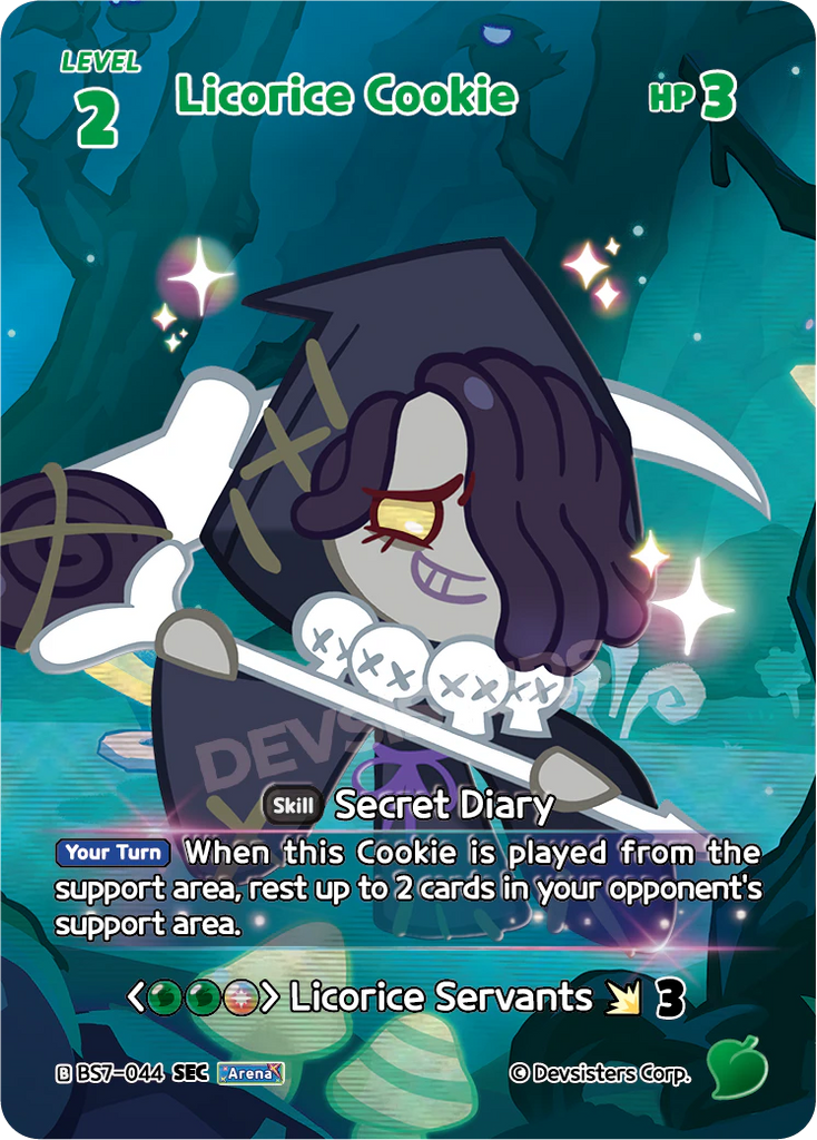 CRB-BS7-044 SEC Licorice Cookie