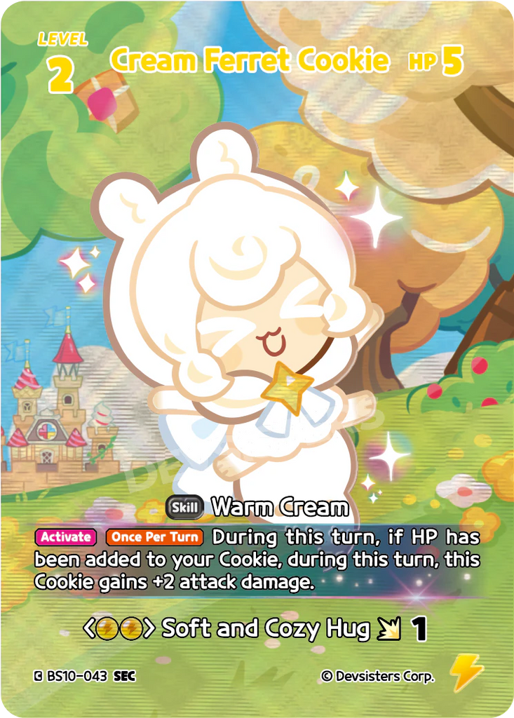 CRB-BS10-043 SEC Cream Ferret Cookie