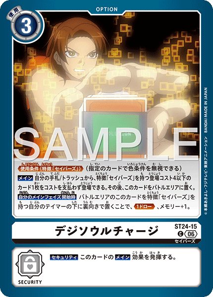 DCG-ST24-15 C OPTION デジソウルチャージ