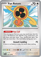 PTCG-SV07 118/142 C Fan Rotom