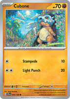 PTCG-SV09 079/159 Cubone