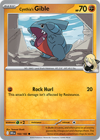 PTCG-SV10 102/182 Cynthia's Gible