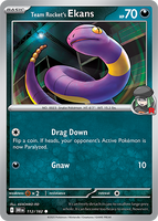 PTCG-SV10 112/182 Team Rocket's Ekans