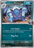 PTCG-SV10 116/182 Team Rocket's Nidoqueen