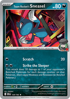 PTCG-SV10 128/182 Team Rocket's Sneasel
