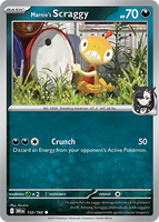 PTCG-SV10 132/182 Marnie's Scraggy