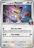 PTCG-SV10 149/182 Team Rocket's Meowth