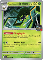 PTCG-SV10 020/182 Team Rocket's Spidops