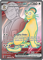 PTCG-SV10 219/182 Team Rocket's Persian ex