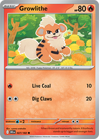 PTCG-SV10 027/189 Growlithe