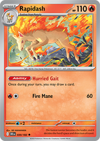 PTCG-SV10 030/182 Rapidash