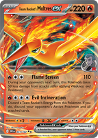 PTCG-SV10 031/182 Team Rocket's Moltres ex