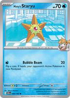 PTCG-SV10 046/182 Misty's Staryu