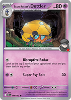 PTCG-SV10 088/182 Team Rocket's Dottler