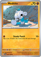 PTCG-SV10 099/182 Meditite