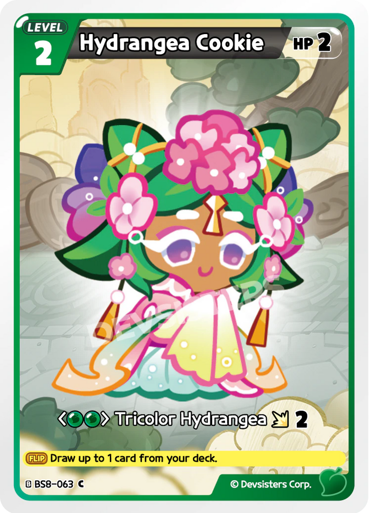 CRB-BS8-063 C Hydrangea Cookie