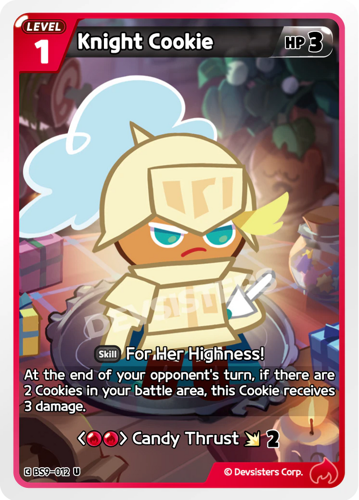 CRB-BS9-012 U Knight Cookie