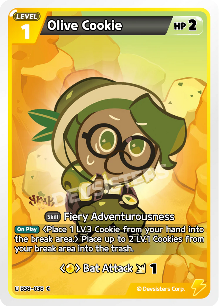 CRB-BS8-038 C Olive Cookie