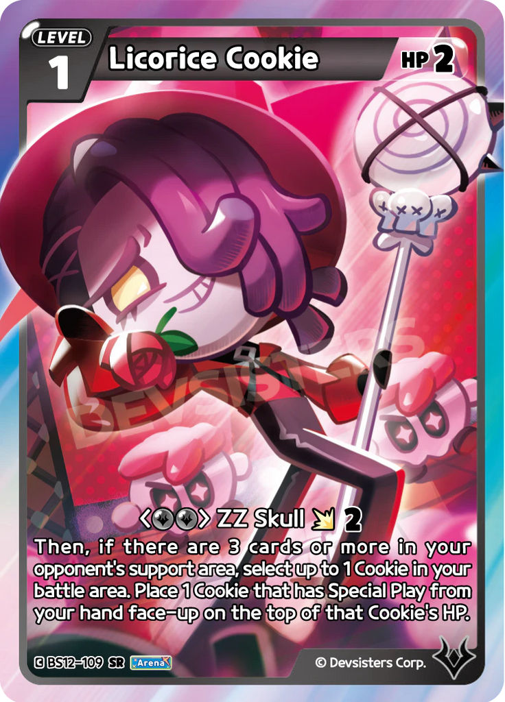 CRB-BS12-109 SR Licorice Cookie