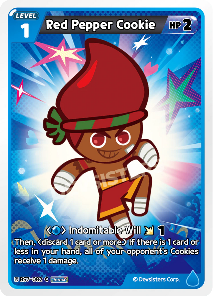 CRB-BS7-082 C Red Pepper Cookie