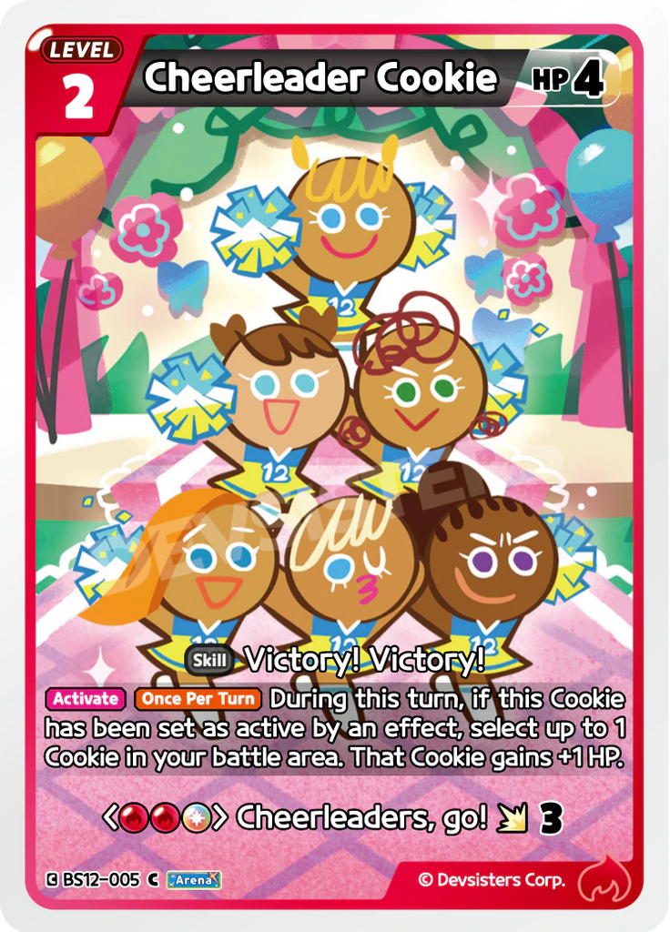 CRB-BS12-005 C Cheerleader Cookie