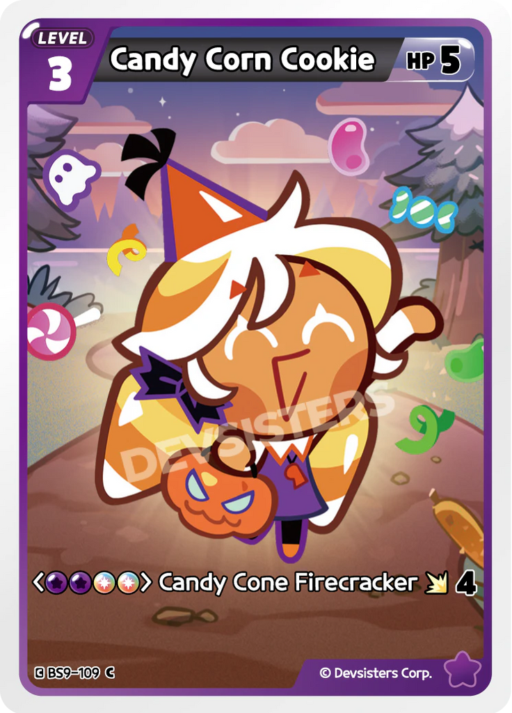 CRB-BS9-109 C Candy Corn Cookie