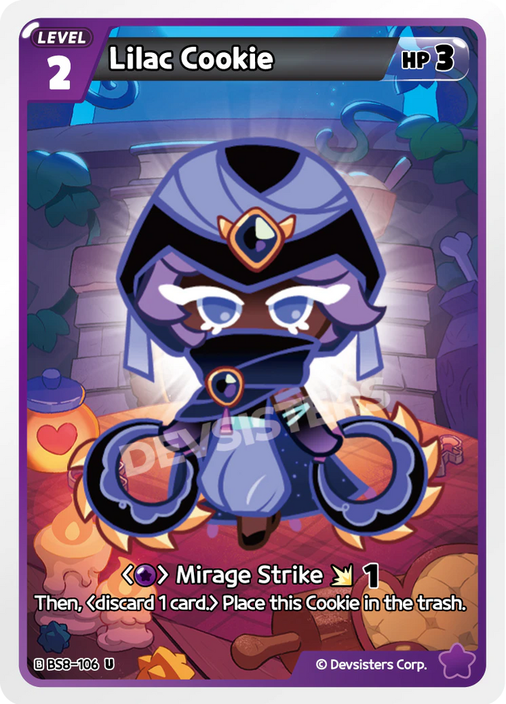CRB-BS8-106 U Lilac Cookie