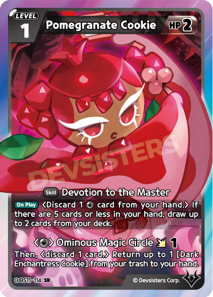 CRB-BS11-114 SR Pomegranate Cookie