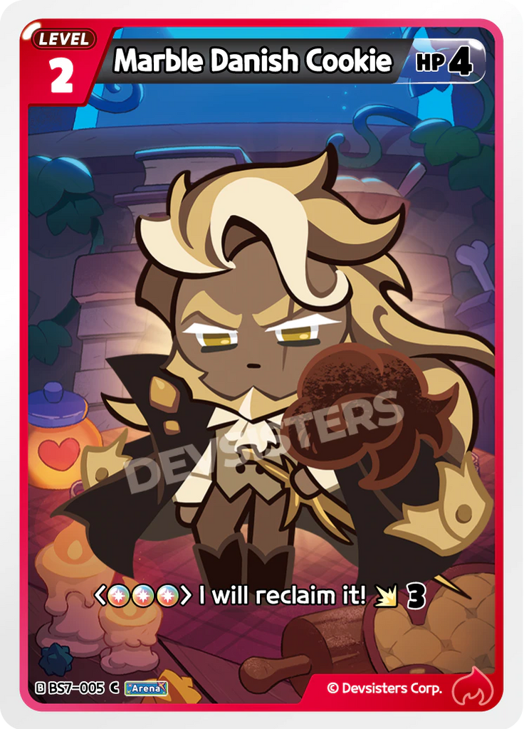 CRB-BS7-005 C Marble Danish Cookie