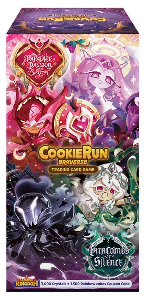 CookieRun Braverse TCG - [BS-10] Paradise of Passion and Sloth & Catacombs of Silence Booster Box