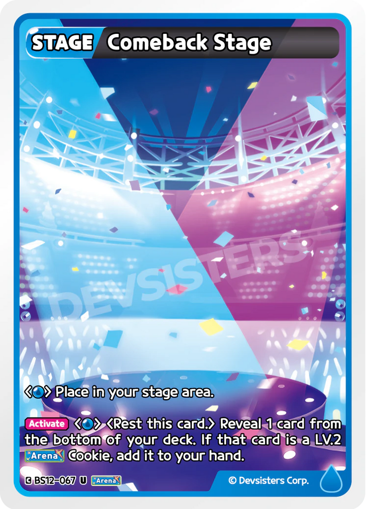 CRB-BS12-067 U Comeback Stage