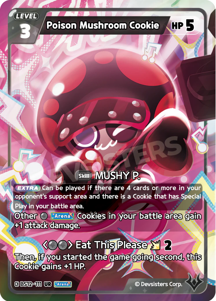 CRB-BS12-111 UR Poison Mushroom Cookie