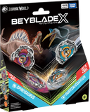 Beyblade X - [BX-00] Jurassic World: Spinosaurus & Quetzalcoatlus Dual Starter Kit