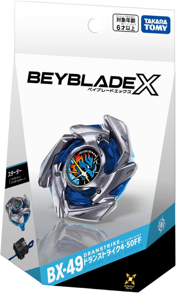 Beyblade X - [BX-49] DranStrike 4-50FF Starter Kit