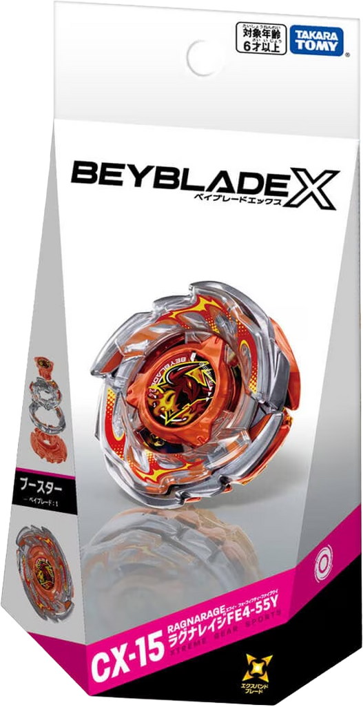 Beyblade X - [CX-15] RagnaRage FE4-55Y Booster