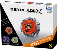 Beyblade X - [UX-21] HellsNether Deck Set + Shadowverse Evolve (Japanese) Booster Box Bundle