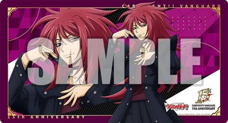 Cardfight!! Vanguard DivineZ - Legendary Vanguard Suzugamori Ren 15th Anniversary Vol.2055 Rubber Play Mat V2