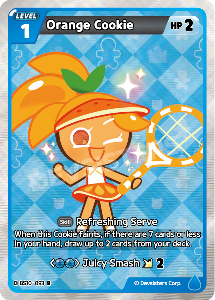 CRB-BS10-093 R Orange Cookie